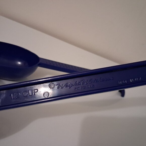 Weight Watchers Measuring Serving Spoons 1 Cup & 1/2 Portion Control Blue USA - Picture 6 of 14